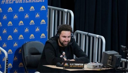 乐鱼app-克雷化身解说员点评勇士 赛后机智发问为难库里